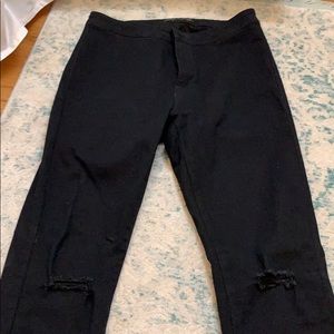 American Bazi black high waisted skinny jeans
